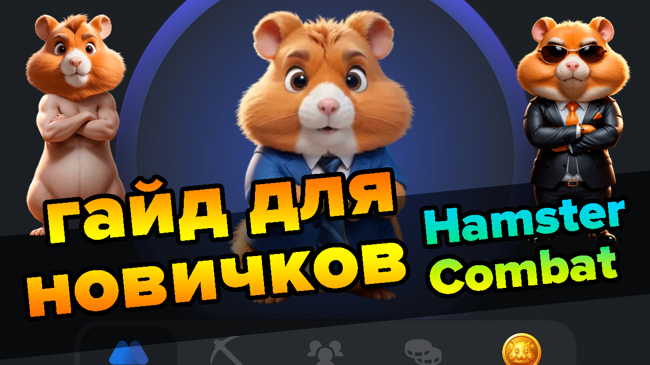 Hamster Combat пошаговый гайд (инструкция к применению)
