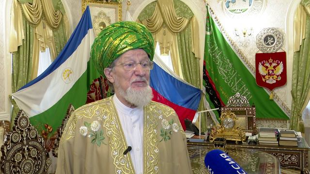 Поздравление Верховного муфтия с праздником «Курбан-Байрам» (на татарском языке) 16 июня 2024 года
