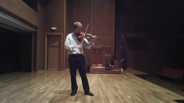 Bach Partita No. 3, E Major, 3rd Movement