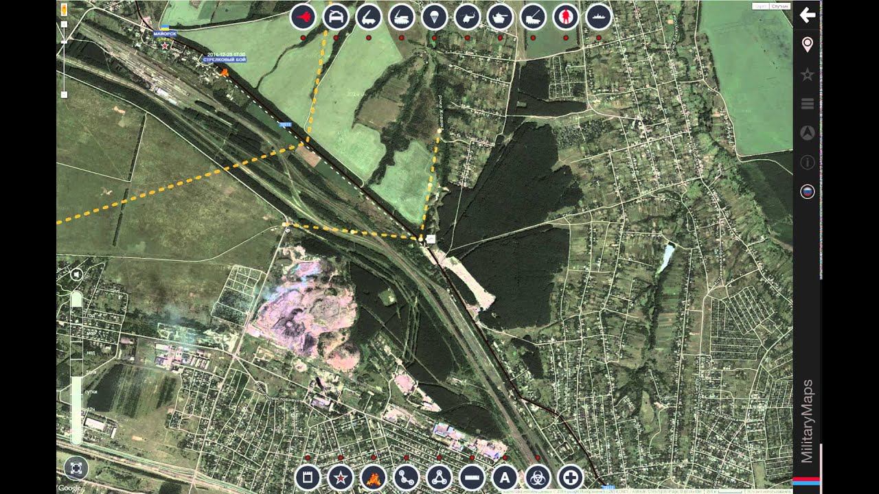 Как добавить линию обороны. / How to insert defense line on the map