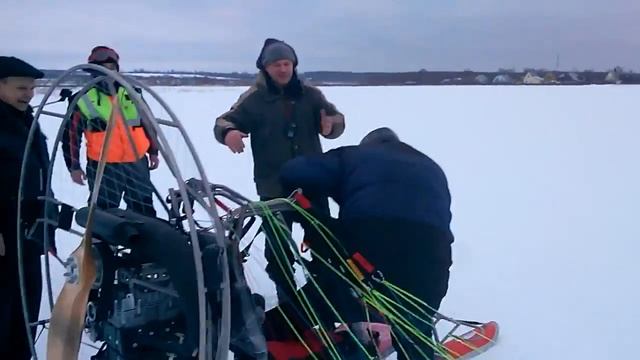 Первое самостоятельное приземление.