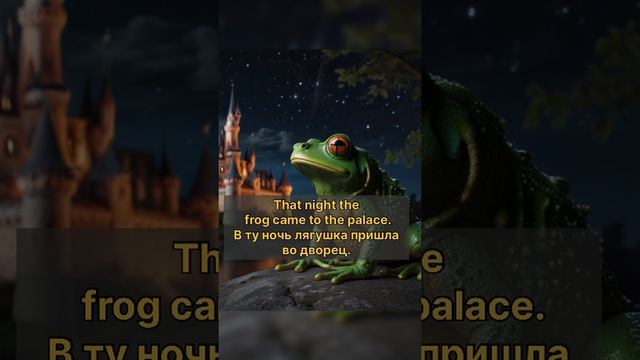 Сказка на английском языке Принц-лягушка.