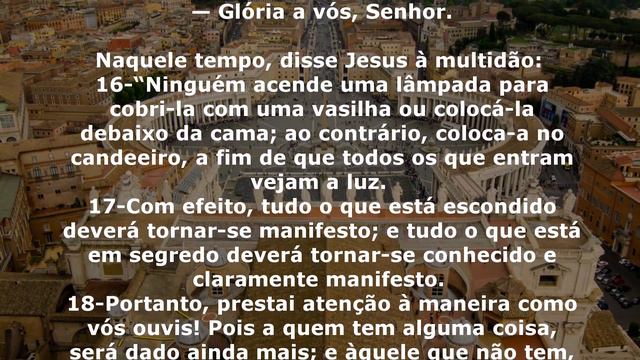EVANGELHO DO DIA | 25/09/2023 | EVANGELHO DO DIA DE HOJE