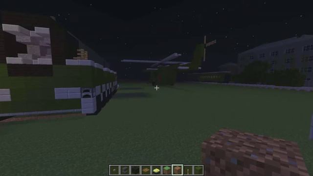 вертолёты в minecraft