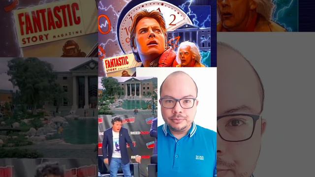Actores de Volver al Futuro se reencuentran 🫂 en el New York Cómic Con 2022