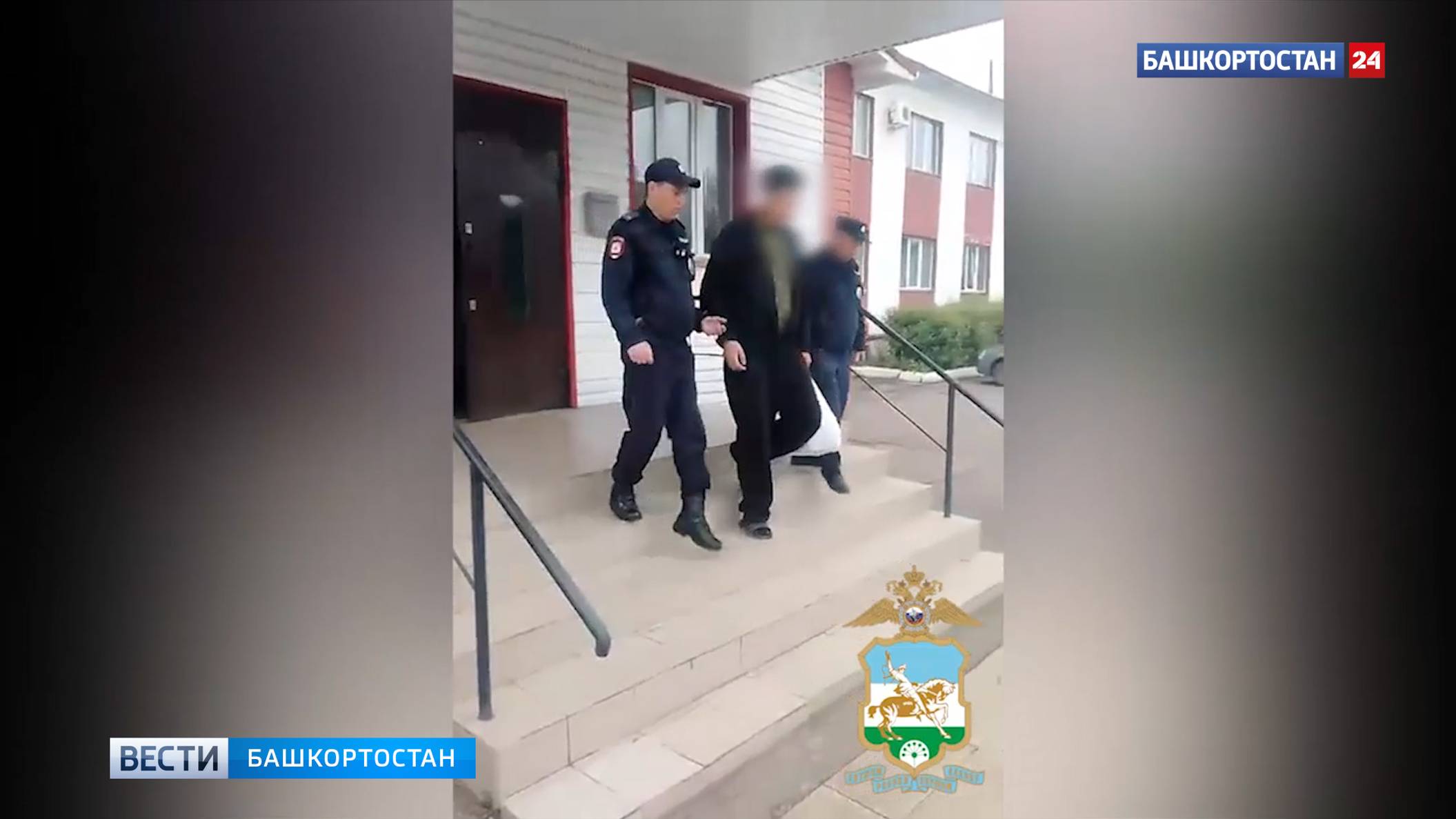 В Башкирии пьяный мужчина разбил стекла в стационарном пункте полиции