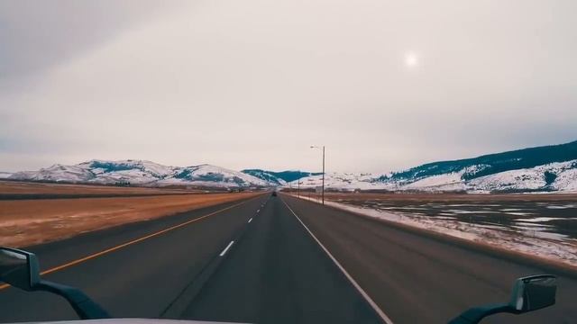 Что самое опасное зимой для дальнобойщика!Дальнобой в США и Канаде