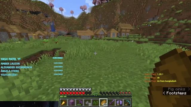 Live Minecraft I am Build New Castle in my Java + Pocket Public SMP Server | minecraft live