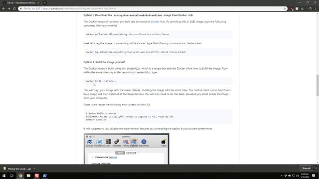 Getting Started with Mining the Social Web, 3rd Edition (Windows 10)