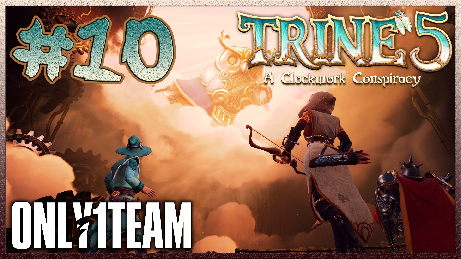 ТРАЙН 5 #10 | Действие 4 | Trine 5: A Clockwork Conspiracy | КООП прохождение