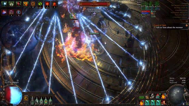 HoWA Molten Strike vs Feared 3.21 poe