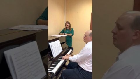 С. Рахманинов. «У моего окна». Татьяна Коробкова и Алексей Истратов