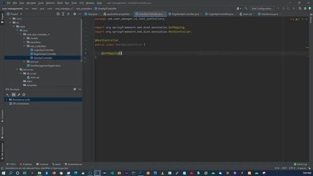 2 User Login & Register With Android & SpringBoot - SpringBoot Project Setup