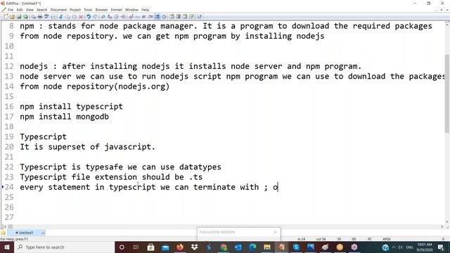 Angular 10 tutorials || Demo - 2 || by Mr. Swamy Naidu On 29-09-2020 @ 9:30AM