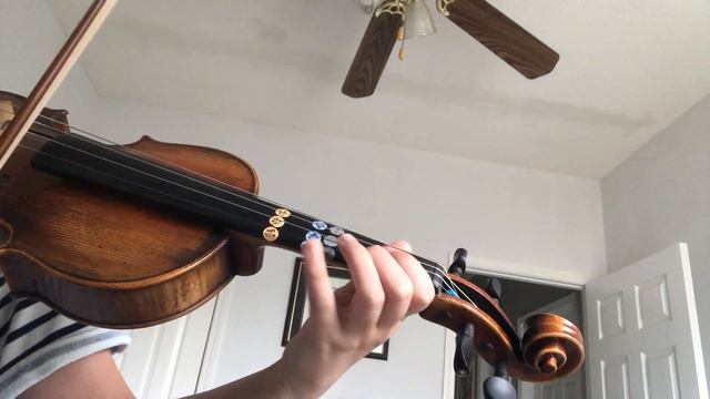 Violin C Major 2 Octave Arpeggio