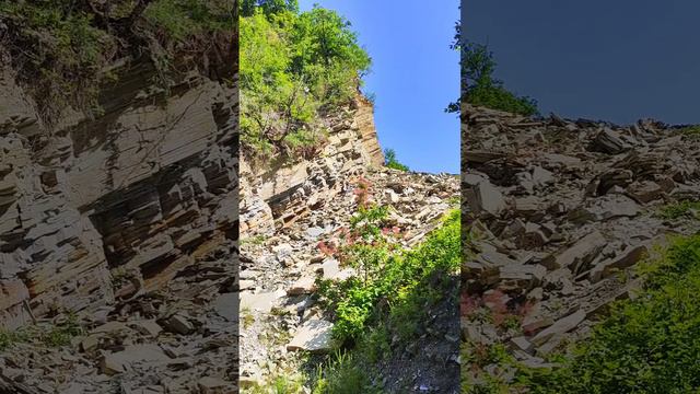 Водопад в Геленджике #хвостдрозда #природа #поход #Путешествия #Путешествие #скалы