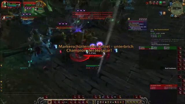 WoW Maw of Souls Mythic +2 in Time 2 Deathknights