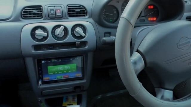 Магнитола LeTrun на Nissan March 2000 года