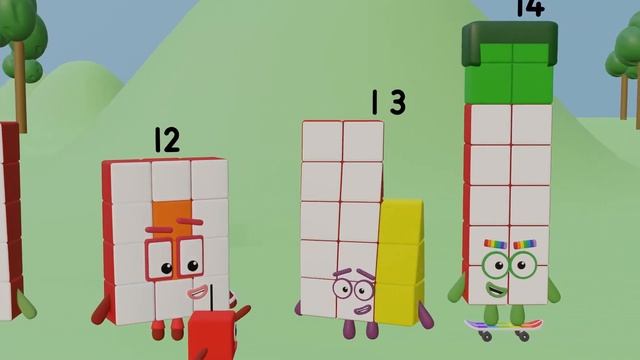 REUPLOAD Numberblocks  Learn to count 0  - 20 ToonBlocks ToonLore REUPLOAD