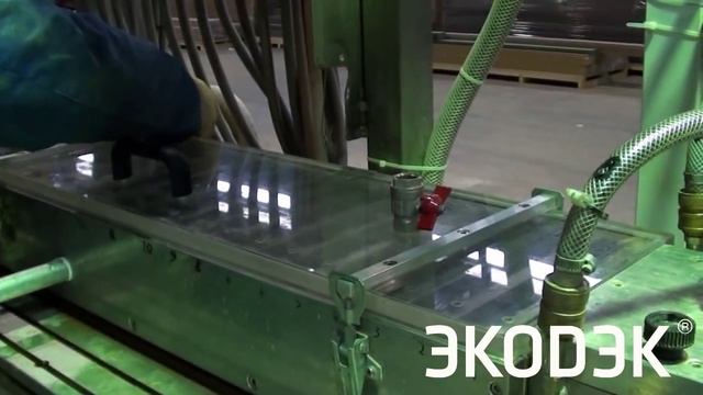 Производство древесно-полимерного композита. ЭКОДЭК..mp4