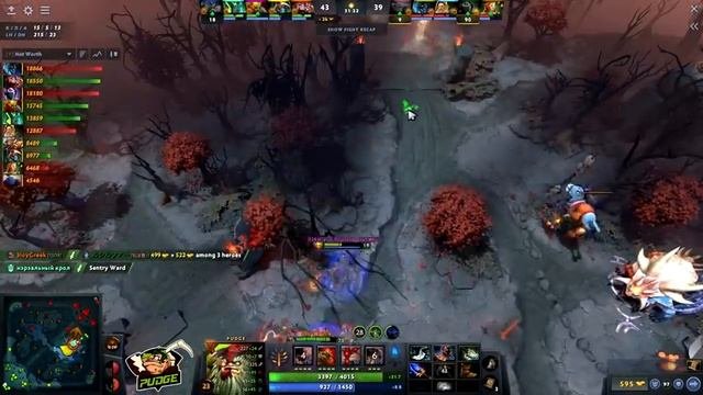 CARRY PUDGE 7.31c - 27 KILLS 56 FLESH HEAP - 7000HP RAID BOSS  Pudge Official