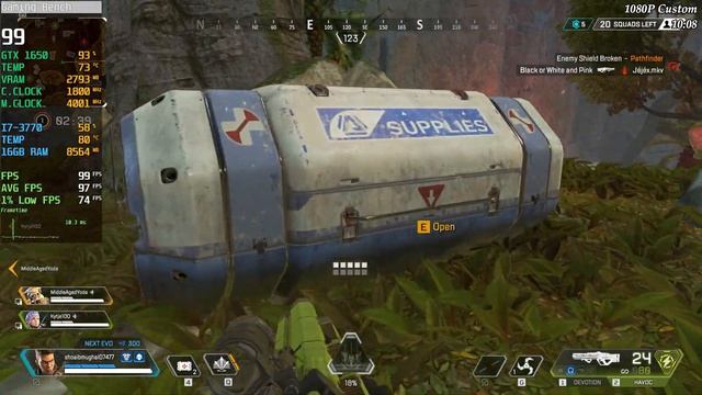 GTX 1650  I7 3770 - Test In 15 Games