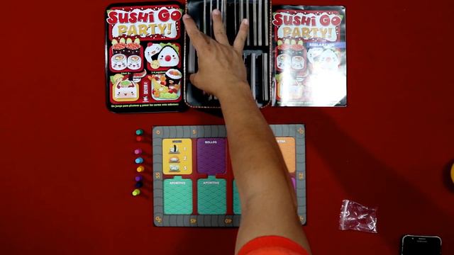 Desempacando SUSHI GO PARTY!