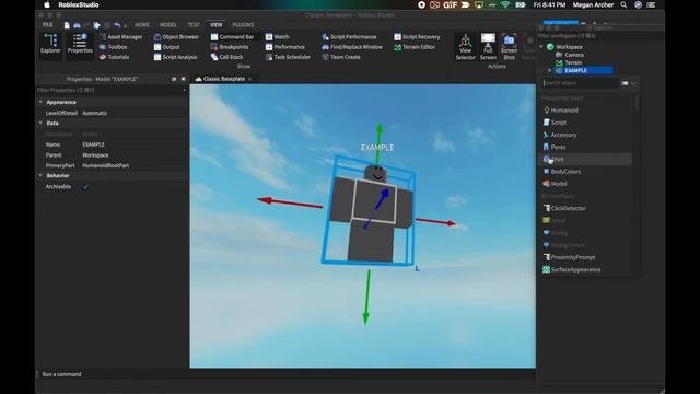 How to dress up an NPC Roblox Studio tutorial!