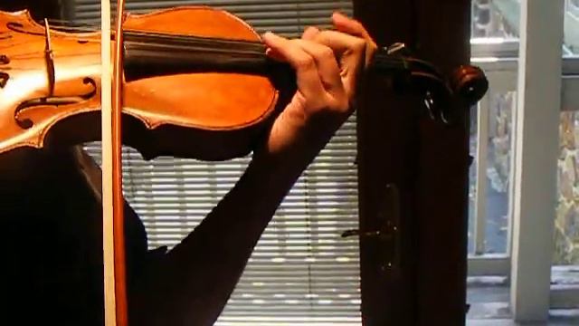 Mozart Violin Concerto No. 3, in G, Adagio, 2nd mov, Solo Sound Sample, English Violin