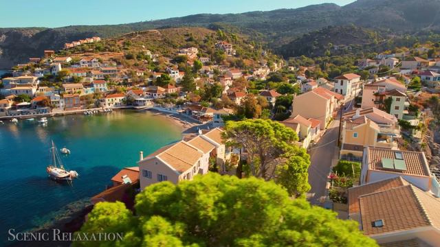 Greek Islands - Scenic Relaxation Film with Calming Music