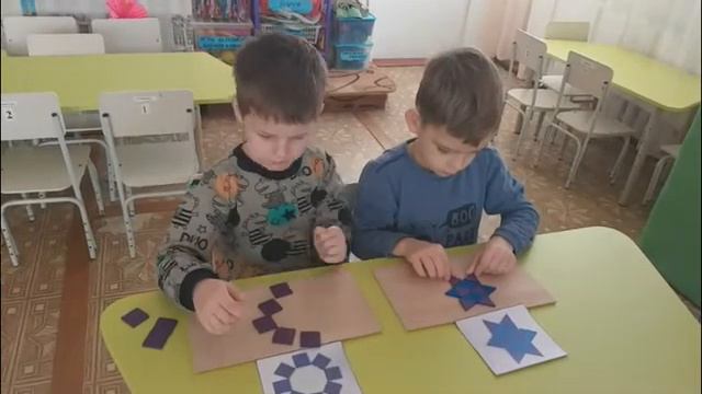 Игры с Дарами Фребеля. Ледяные узоры.