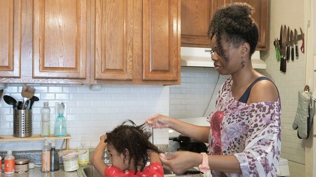 Family Hair Wash Day | 4 kids 4 Different Natural Textures | Curly Hair Routine | Family of 6 in NY