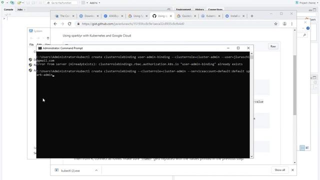 Using Spark with Kubernetes in R