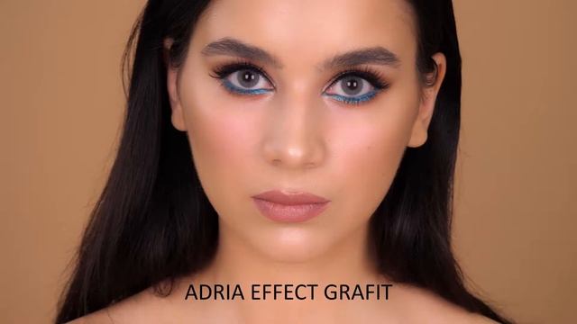 Цветные контактные линзы для темных глаз ADRIA EFFECT GRAFIT