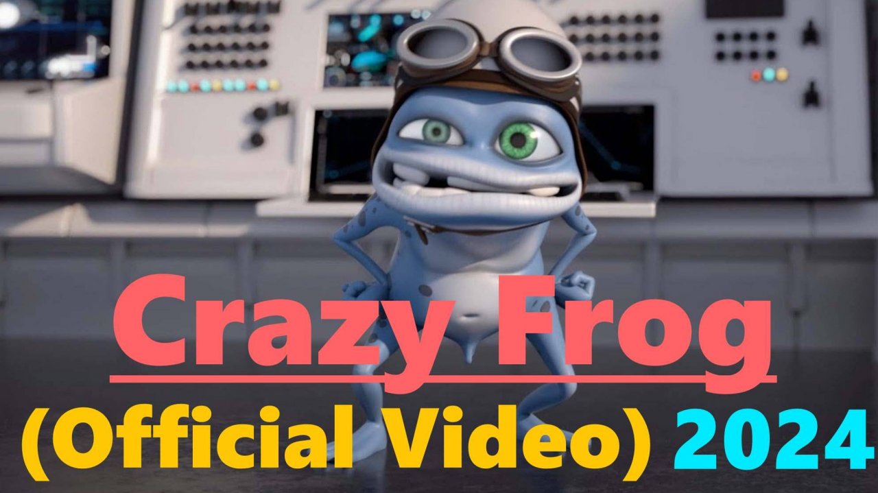 Crazy Frog | Сумасшедшая лягушка - девчёнка!!! #CrazyFrog