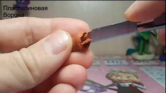 Лепим бандитку из игры клэш рояль (Clash Royale) Пластилиновая ворона.
