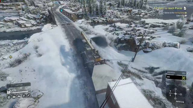 SnowRunner Amur Region Ep.15 (Hard To Reach Places and Bottoms Up on Urska River/New Fuel Station!!