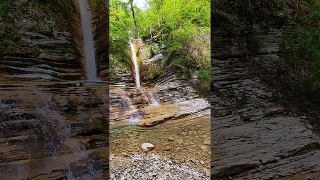Геленджик #водопад в Цегельской щели #Природа #весна #Путешествие #поход #пвд