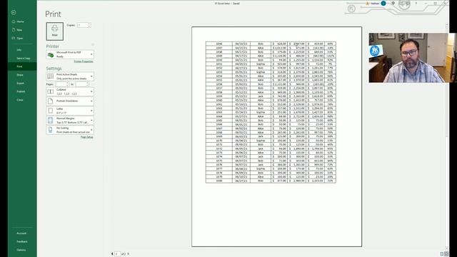 How to Freeze Panes & Print Tiles in Excel