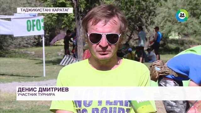 Первый открытый чемпионат Таджикистана по спортивному туризму проходит в ущелье Каратаг