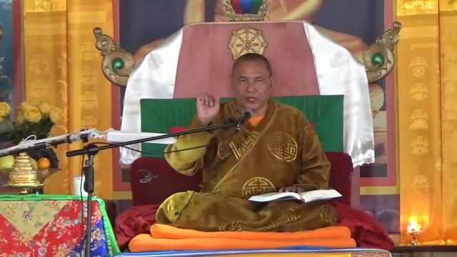 Геше Джампа Тинлей.  Ламрим (Быстрый путь) Байкал 2016. Часть 3.