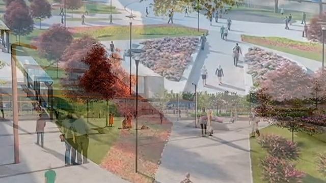 Благоустройство станции метро Аминьевская БКЛ метро
