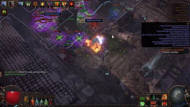 10 DIV PER HOUR - 80/100% Packsize Maps - Project Mageblood Ep. 2 - Path of Exile 3.23 Affliction