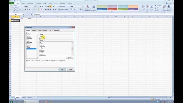 How to format/change dates in Microsoft Excel