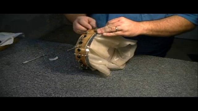 Changing a Calf Skin Banjo Head