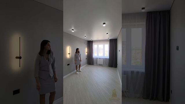 Смотрим однокомнатную квартиру с новым ремонтом в ЖК Губернский!
