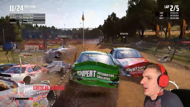 RACING IN OUTER SPACE!! // Wreckfest 90s NASCAR Mod Racing