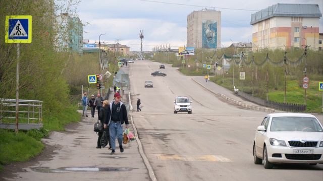 Работа патруля в Воркуте