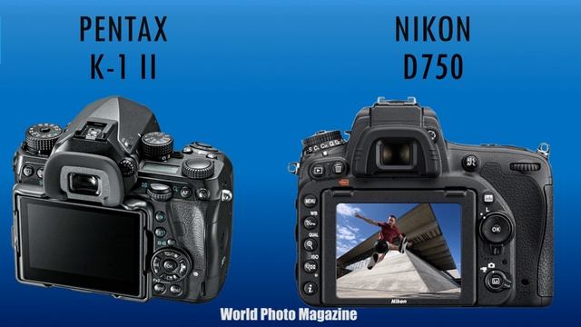 Pentax K-1 II vs Nikon D750