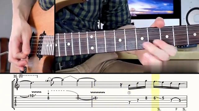 Dreamy Melodic Guitar Solo In Am (tab)